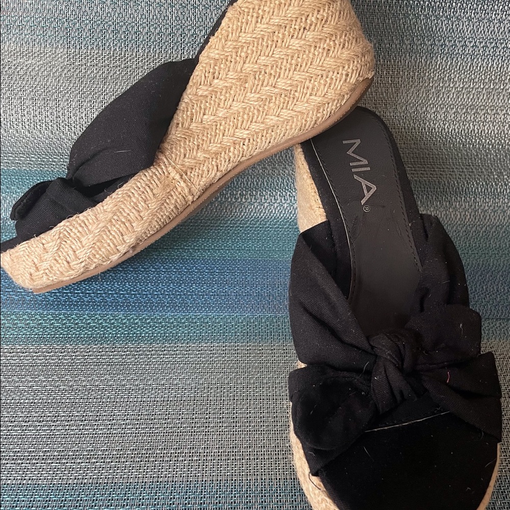 Espadrille Wedge sandal. Size 7